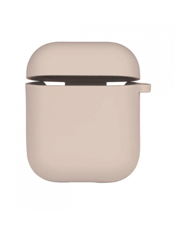 Силіконовий кейс AirPods 1/2 (Pink Sand)