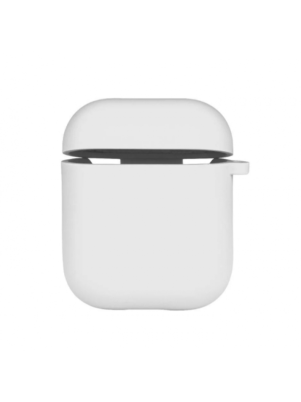 Силіконовий кейс AirPods 1/2 (White)