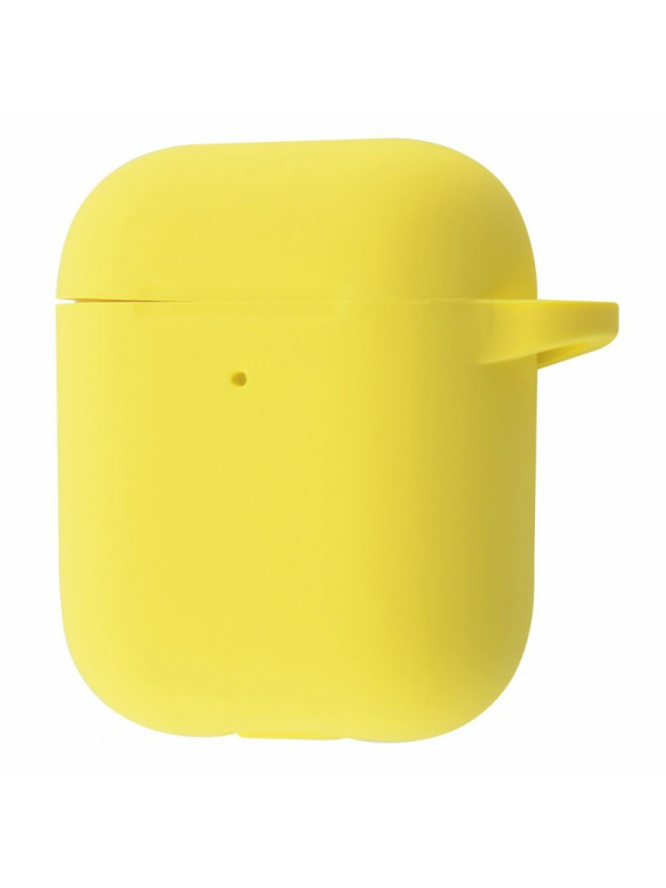 Силіконовий кейс AirPods 1/2 (Yellow)