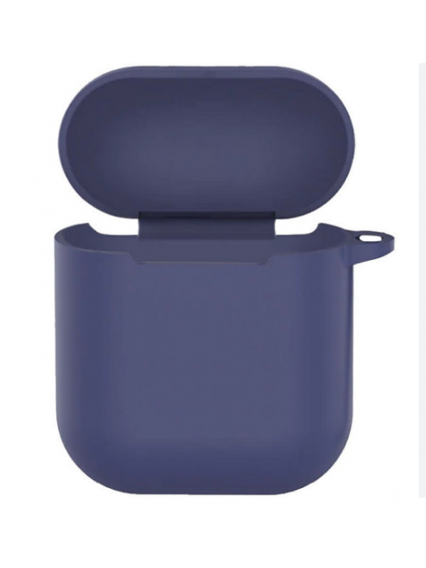 Силіконовий кейс AirPods 1/2 (Midnight Blue)