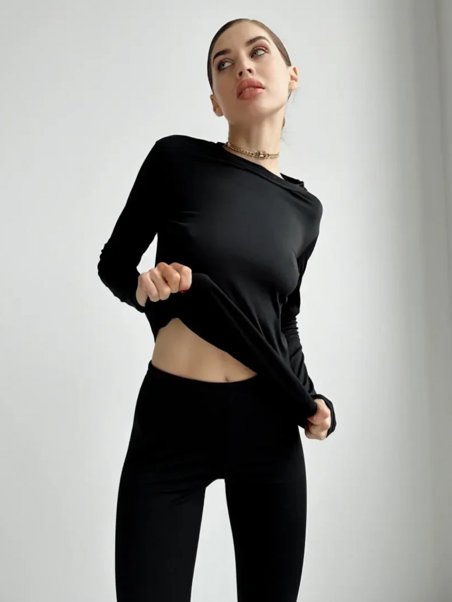 Термобілизна жіноча чорна