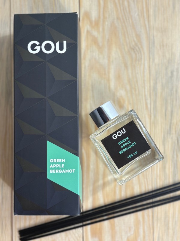 GOU аромадифузер «Green apple bergamot» 100 мл
