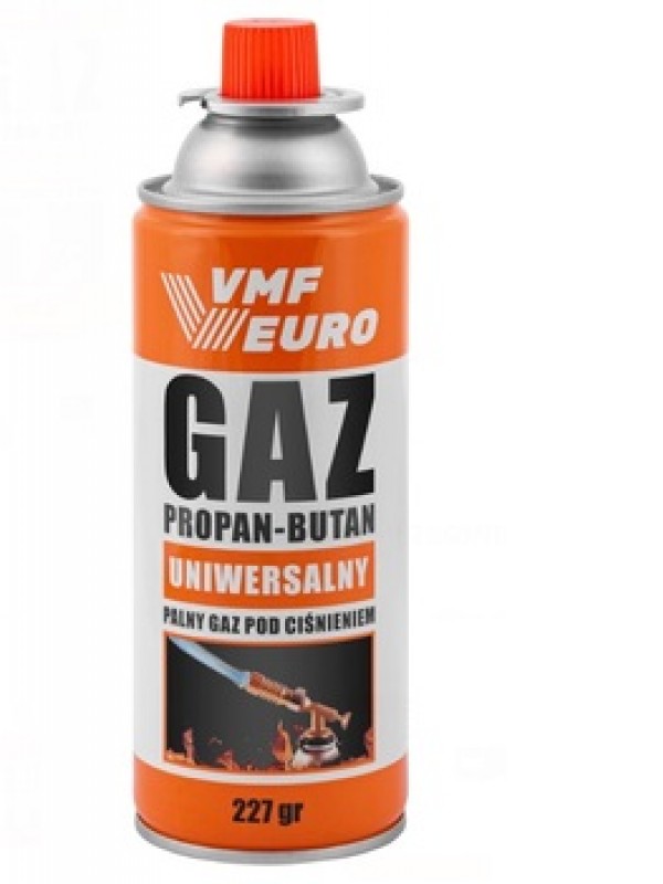 Портативный цанговый газовый баллон VMF Euro Gaz 400мл 227 гр