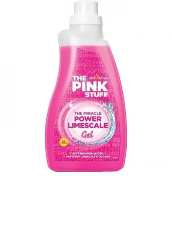 Гель проти вапняного нальоту The Pink Stuff The Miracle Power Limescare для пральної машини, 1 л