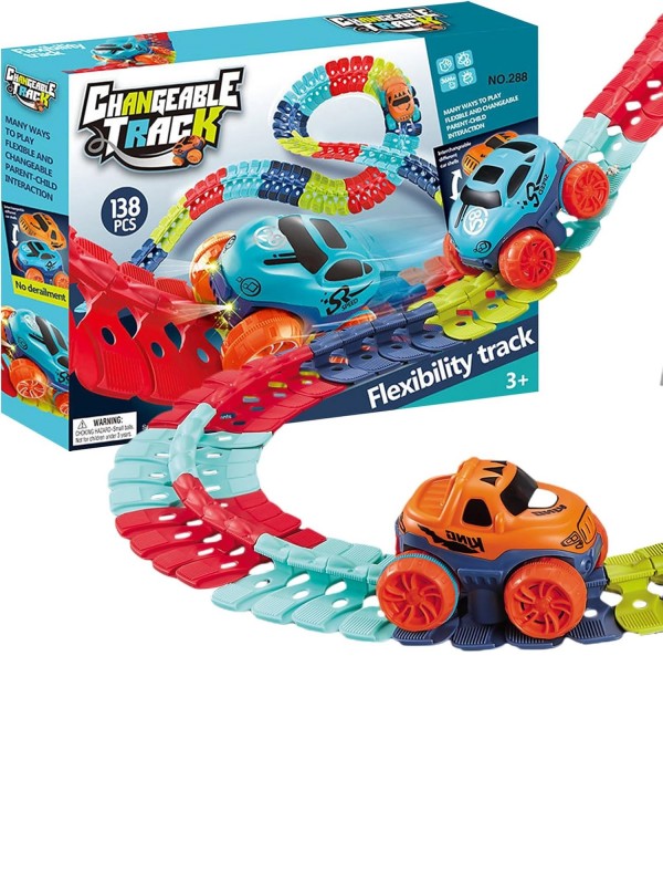 Автомобільний трек RIAS Changeable Track з автомобілем 138 деталей 