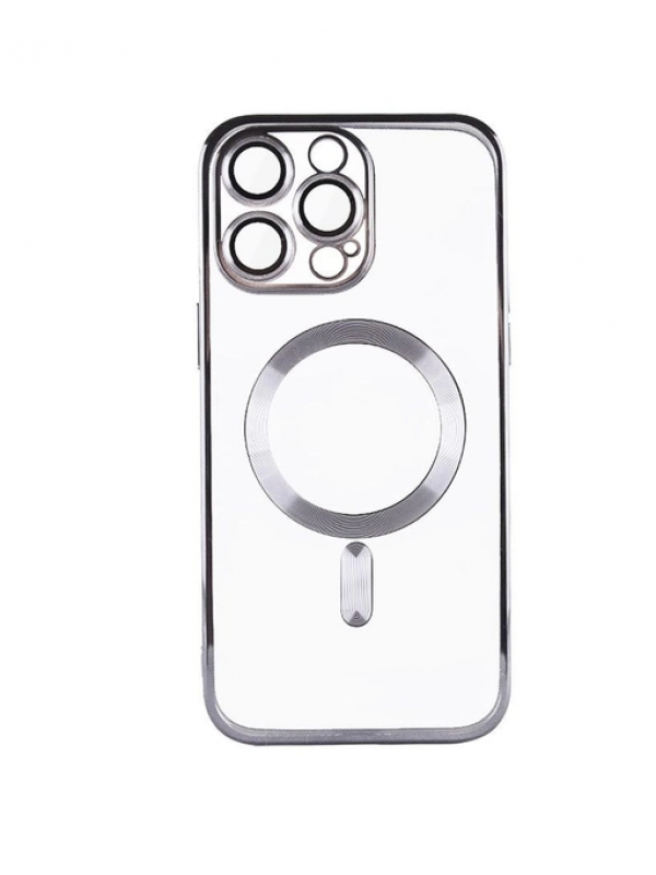 Чохол MagSafe iPhone 15 Pro Max (Silver)