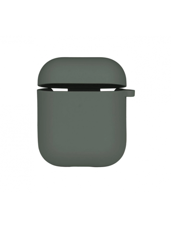 Силіконовий кейс AirPods 1/2 (Pine Green)																						