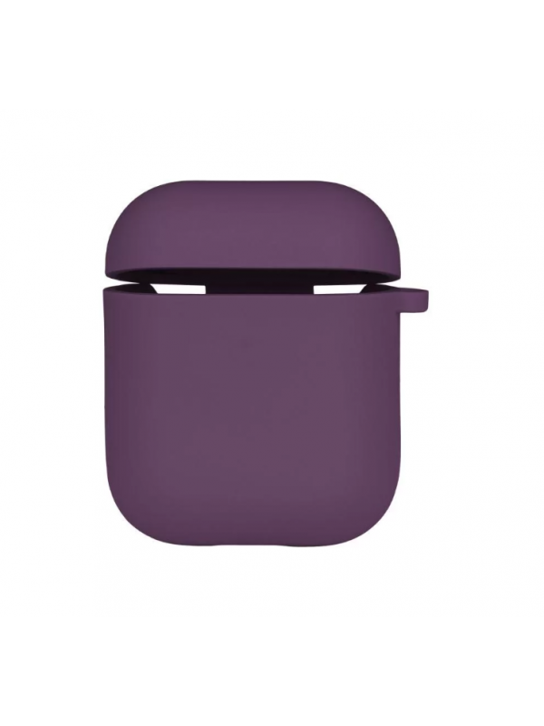 Силіконовий кейс AirPods 1/2 (Pantone Purple)